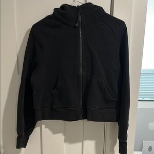 Lululemon Athletica Black Bomber Jacket
